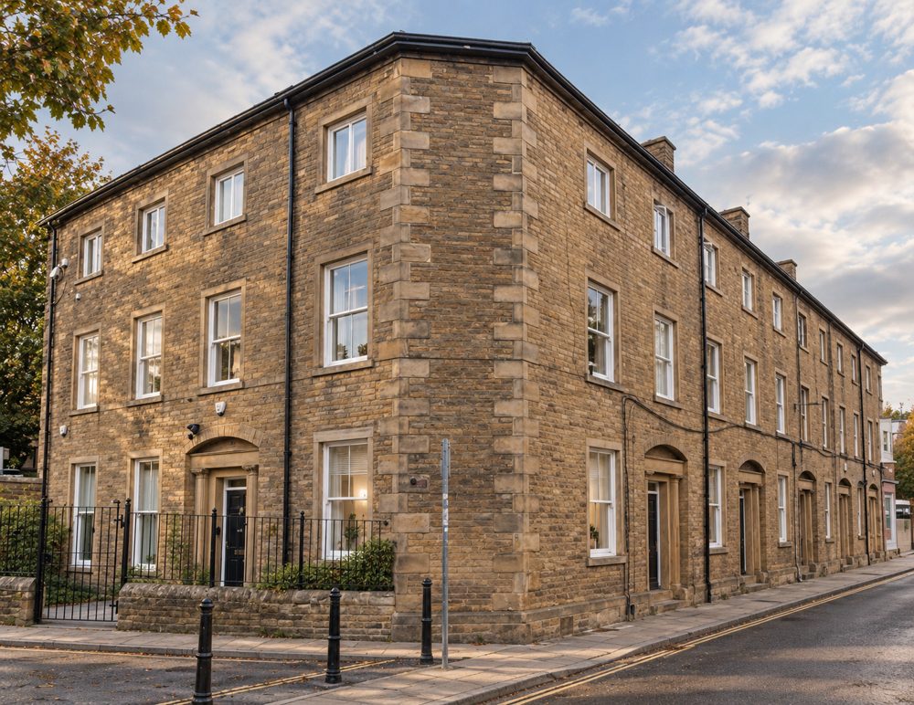Block of nine apartments in West Yorkshire
